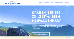 Desktop Screenshot of eu-autogarage.de
